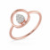 Zoul Diamond Gold Ring FRZOL10013