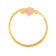 Precia Gemstone Studded Broad Rings Gold Ring HBDAAAAEQSOI