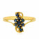 Precia Gemstone Studded Casual Gold Ring HBDAAAAEZLBK