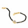 Mine Diamond Studded Loose Gold Bracelet HKBCBRP8137MLA