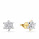 Mine Diamond Studded Studs Gold Earring JGEES12101ACA