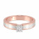 Mine Diamond Two Tone Ring For Womens