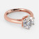 Mine Solitaire Rose Gold Ring Mount JRO070920R