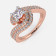 Mine Solitaire Rose Gold Ring Mount JRW4438R