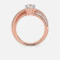 Mine Solitaire Rose Gold Ring Mount JRW63471HR