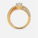Mine Solitaire Yellow Gold Ring Mount JRW63471HY