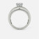Mine Solitaire White Gold Ring Mount JRW82891SW