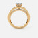 Mine Solitaire Yellow Gold Ring Mount JRW82891SY