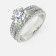 Mine Solitaire White Gold Ring Mount JRW82941FW