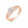 Mine Diamond Studded Casual Gold Ring KFRCR00074