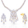 Mine Diamond Necklace Set KLNKLE7071