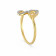 Mine Diamond Studded Casual Gold Ring KRJRA94920B