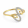 Mine Diamond Studded Casual Gold Ring KRJRA94920B