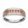 Mine Platinum Diamond Studded Ring For Men KRJRM39830Q