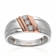 Mine Platinum Ring For Men KRJRM91870Q