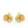 Mine Diamond Studded Studs Gold Earring MBER10005
