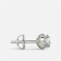 Mine Solitaire White Gold Earring Mount MBER10112EW