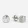 Mine Solitaire White Gold Earring Mount MBER10112EW