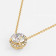 Mine Solitaire Yellow Gold Pendant Mount MBPD10110Y