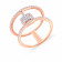 Mine Diamond Studded Broad Rings Gold Ring MBRG00122