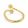 Mine Diamond Studded Two Headed Gold Ring MBRG00148