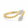 Mine Diamond Studded Two Headed Gold Ring MBRG00149