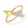 Mine Diamond Studded Broad Rings Gold Ring MBRG00152