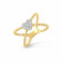 Mine Diamond Studded Broad Rings Gold Ring MBRG00152