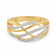 Mine Diamond Studded Broad Rings Gold Ring MBRG00561