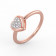 Mine Diamond Studded Casual Gold Ring MBRG00627