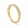 Mine Diamond Studded Eternity Gold Ring MBRG00673