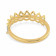 Mine Diamond Studded Eternity Gold Ring MBRG00685