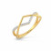 Mine Diamond Studded Casual Gold Ring MBRG00729