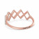Mine Diamond Studded Casual Gold Ring MBRG00758A