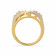 Mine Diamond Studded Cocktail Gold Ring MBRG00770