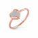 Mine Diamond Studded Casual Gold Ring MBRG01078M1