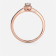 Mine Solitaire Rose Gold Ring Mount MBRG10112BR