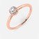 Mine Solitaire Rose Gold Ring Mount MBRG10112BR