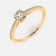 Mine Solitaire Yellow Gold Ring Mount MBRG10112GY