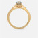 Mine Solitaire Yellow Gold Ring Mount MBRG10112LY