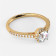 Mine Solitaire Yellow Gold Ring Mount MBRG10112LY