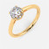 Mine Solitaire Yellow Gold Ring Mount MBRG10112NY
