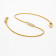 Malabar 22 KT Gold Studded Loose Bracelet MGFDZBR0135