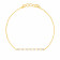 Malabar 22 KT Gold Studded Loose Bracelet MGFDZBR0136