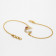 Malabar 22 KT Gold Studded Loose Bracelet MGFDZBR0140