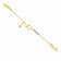 Malabar 22 KT Gold Studded Loose Bracelet MGFDZBR0158