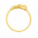 Malabar 22 KT Gold Studded Casual Ring MGFDZRG0025
