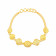 Starlet 22 KT Gold Studded Loose Bracelet MGFNOBR0048