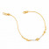 Malabar 22 KT Two Tone Gold Studded Loose Bracelet MGFNOBR0124