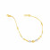 Malabar 22 KT Two Tone Gold Studded Loose Bracelet MGFNOBR0126